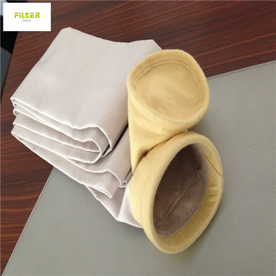PTFE Membrane Fiberglass Filter Bags For Cement Steel Plant Dust Collector