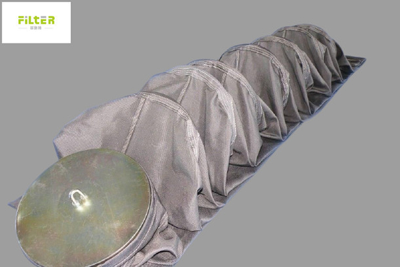 High Temperature Fiberglass Filter Bag Alkaline Resistant For Baghouse
