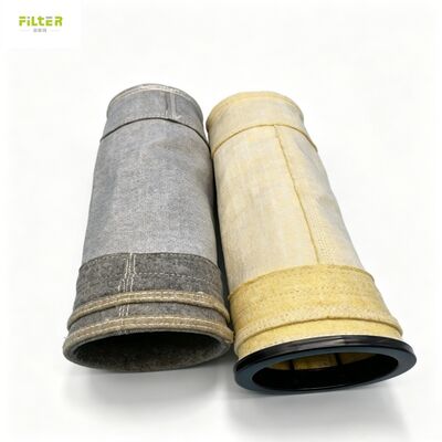 Качество  Manufacture High temperature PPS aramid fiberglass dust filter bag for baghouse Фабрика