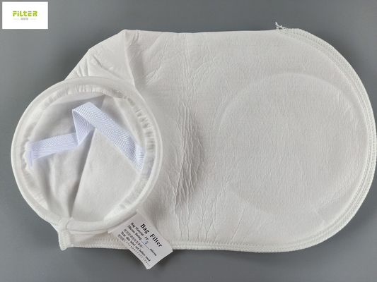 Сумка водяного фильтра PTFE PP 100 микронов с пластиковым кольцом