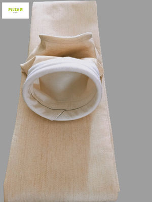 Высокотемпературный воздушный фильтр пыли Nomex кладет в мешки для цементной промышленности