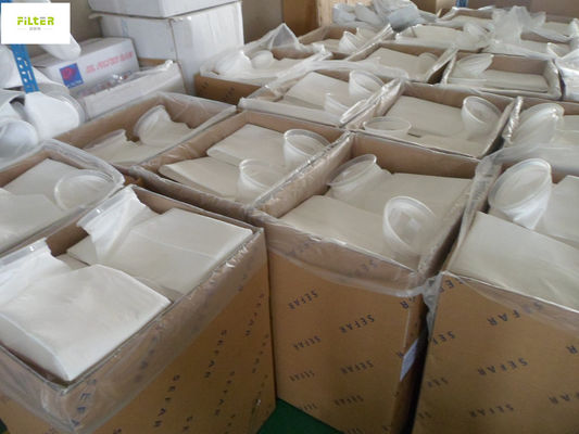 25 подгонянная микронами сумка фильтрации воды нейлона с пластиковым кольцом