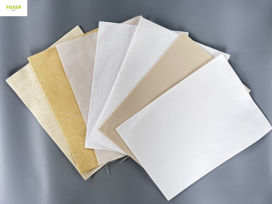 Стеклоткань полиэстера цедильных мешков сборника пыли Aramid/Nomex PPS P84 PTFE