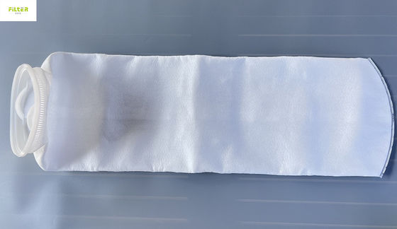 Аквариум цедильный мешок ПП 10 микронов жидкостный с пластиковым кольцом 7" С32"