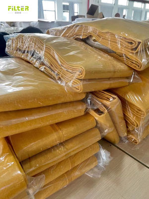 Рукави 350gsm фильтра стеклоткани PP Nomex PPS PTFE P84 полиэстера | 850gsm