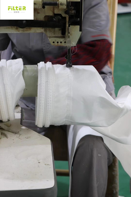 Цедильный мешок Baghouse PTFE волокна 100% PTFE для обработки перегара