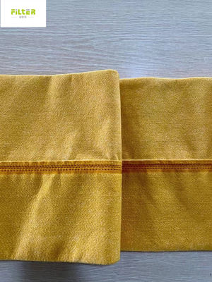 Высокотемпературные не сплетенные сумки пылевого фильтра P84 PPS для фильтрации газа дыма печи цемента