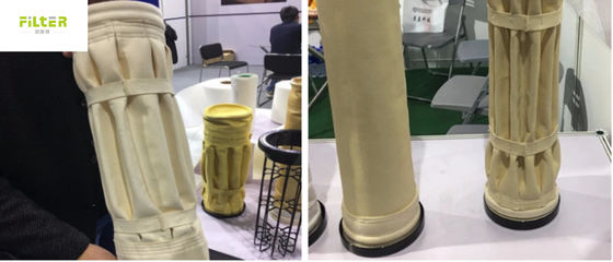 Номексные полированные мешки для фильтрации промышленной пыли для цементных заводов