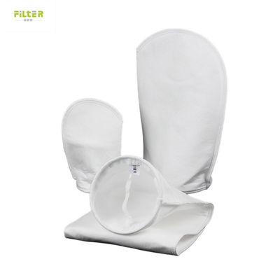 Теплоплавный дно жидкости фильтр мешок с пластиковым кольцом