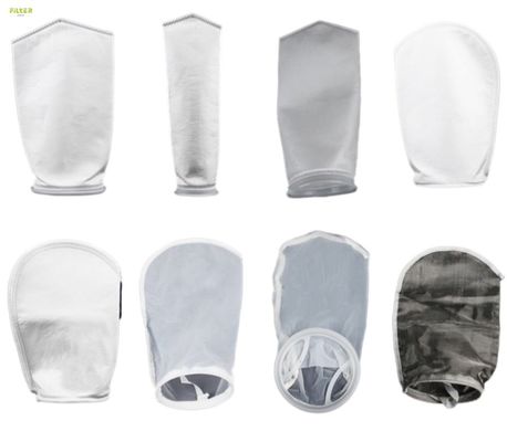 No 1 No 2 No 3 No 4 Solid Mesh Liquid Filter Bag With String Top (Стальная сетка для фильтрации жидкости с натяжкой)