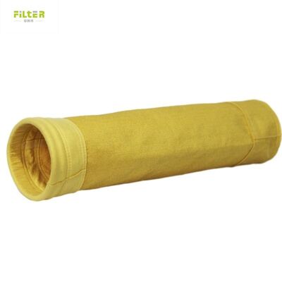 Долговечный фильтр-мешок из арамида, полиэстера, PPS, PTFE для сталелитейных заводов