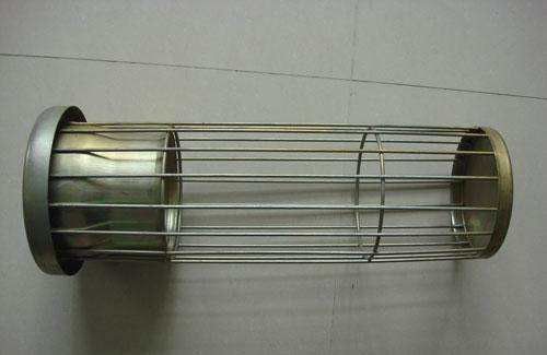 Гальванизированная поверхность стальной клетки цедильного мешка ровная для сборника пыли воздуха