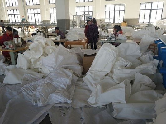 Подгонянный цедильный мешок белого полиэстера молнии жидкостный для водоочистки