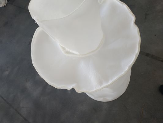 Подгонянный цедильный мешок белого полиэстера молнии жидкостный для водоочистки