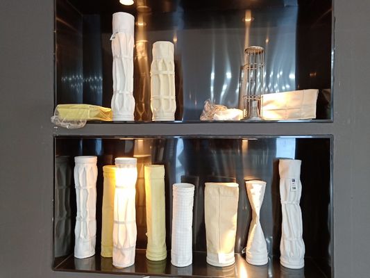 Цедильный мешок PPS Nomex P84 полиэстера плиссированный звездой для обращенного сборника пыли