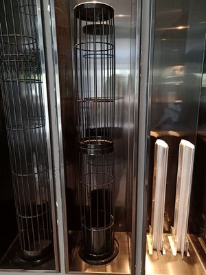 Цедильный мешок плиссированный звездой полиэстера 450GSM 550GSM для систем сборника пыли