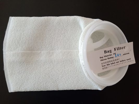 Вися нейлон петли шить цедильные мешки сетки 60 микронов с пластиковым кольцом