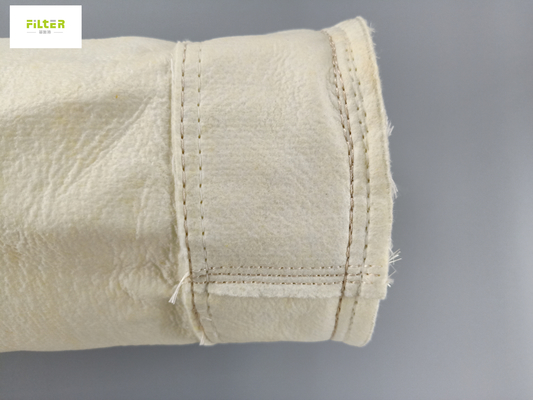 Мембрана цедильного мешка PTFE стеклоткани 750GSM для завода по изготовлению стали завода цемента