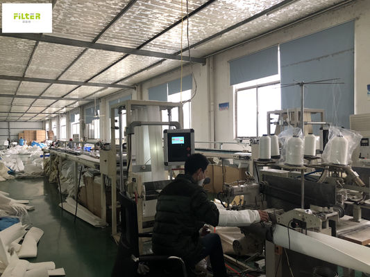 Мембрана цедильного мешка PTFE стеклоткани 750GSM для завода по изготовлению стали завода цемента