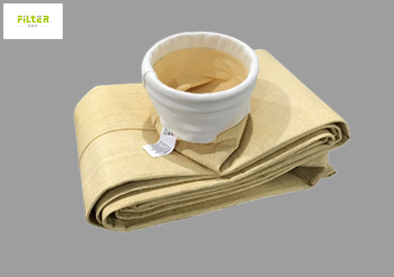 Цедильный мешок 550GSM Aramid Nomex высокотемпературный для пылевого фильтра