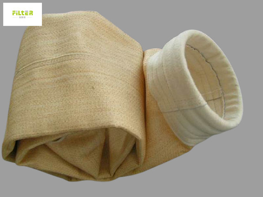 Цедильный мешок Nomex Aramid для сборника пыли смешивая завода асфальта